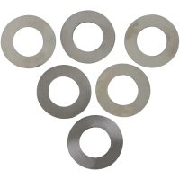 Hjulspacersæt Sølv EASTERN MOTORCYCLE PARTS