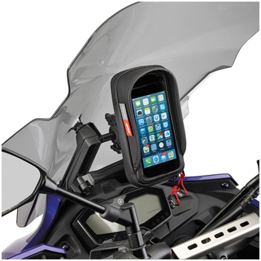 Holder til mobilholder Bag forrude Stål Givi GIVI S952B, S953B, S954B, S920M, S920L, S921, S902A – billede 2