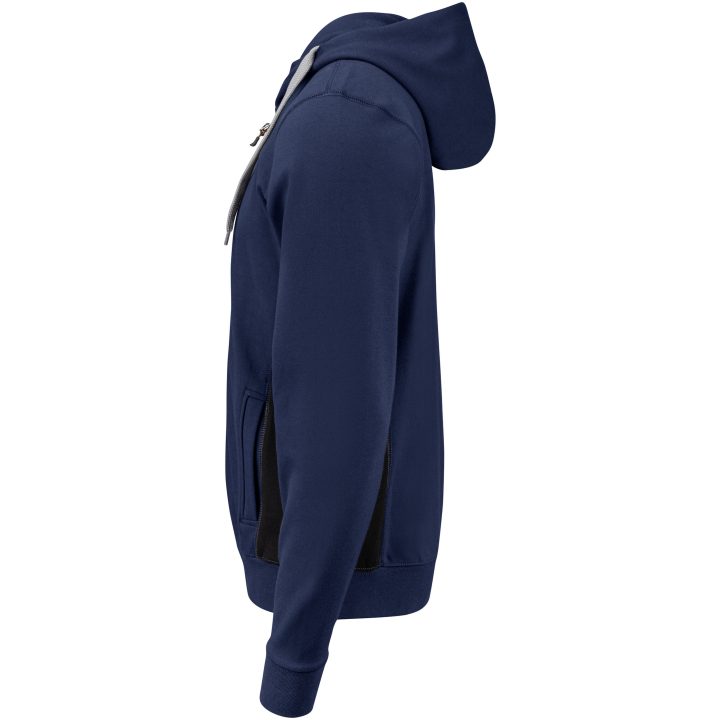 Hoodie 5400 Marinblå/svart Jobman – billede 2