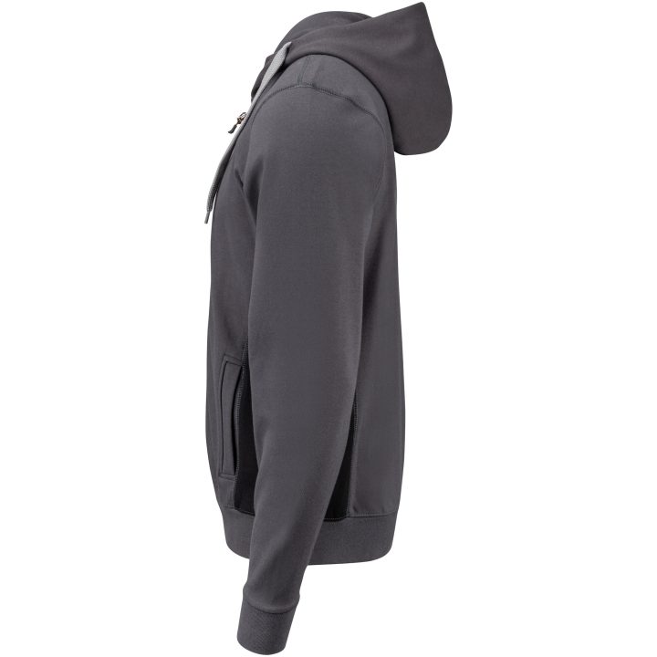 Hoodie 5400 Mörkgrå/svart Jobman – billede 2