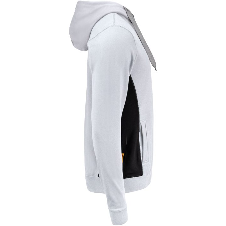 Hoodie 5400 Vit Svart Jobman – billede 4
