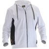 Hoodie 5400 Vit Svart Jobman – miniature 1