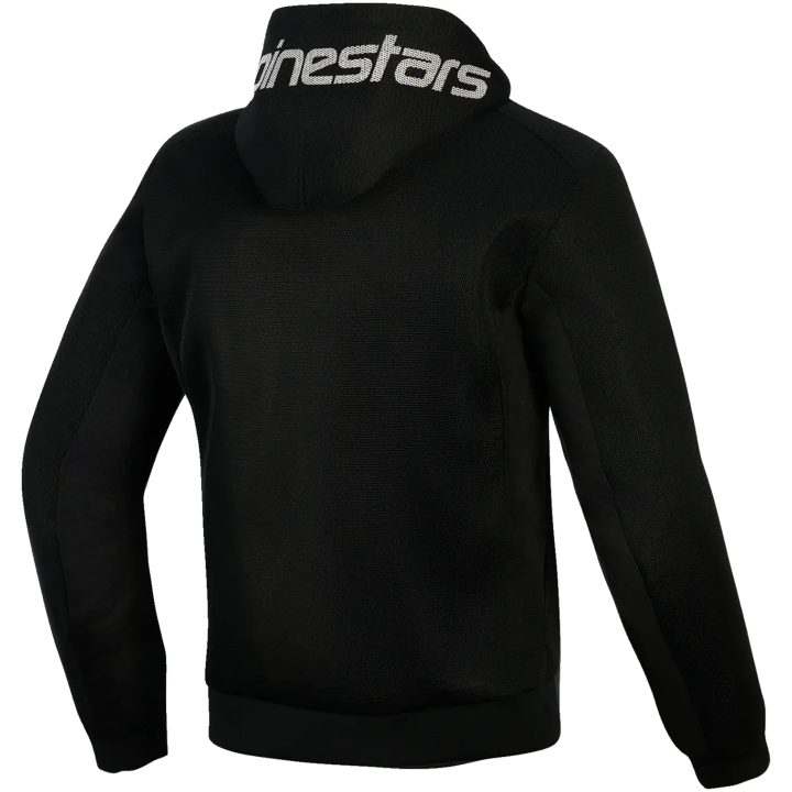 Hoodie Chrome Super Airflow Tekstil Mørkegrå ALPINESTARS L – billede 2