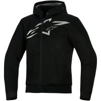 Hoodie Chrome Super Airflow Tekstil Mørkegrå ALPINESTARS