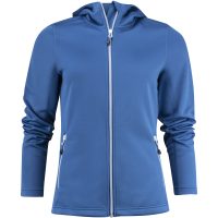 Hoodie Dam Layback Blå Printer RED