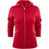 Hoodie Dam Layback Röd Printer RED XS – miniature 1