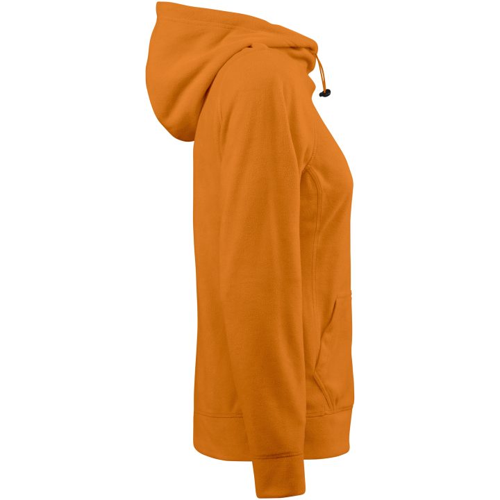 Hoodie Dam Switch Klarorange Printer RED XS – billede 3