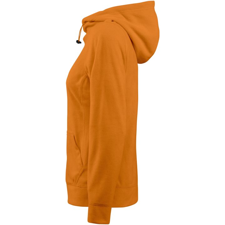 Hoodie Dam Switch Klarorange Printer RED XS – billede 4
