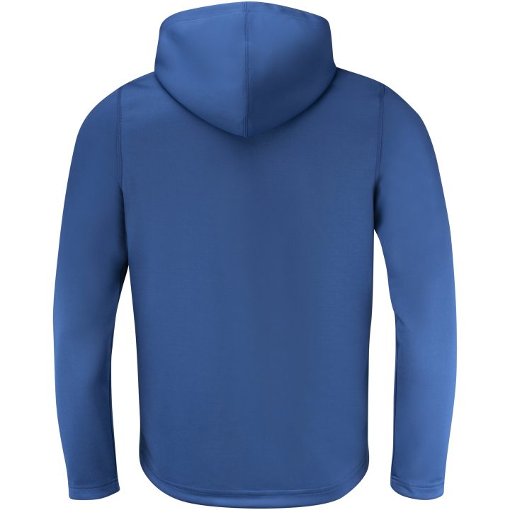 Hoodie Layback Blå Printer RED s – billede 2