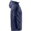 Hoodie Layback Marinblå Printer RED s – miniature 4