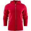 Hoodie Layback Röd Printer RED s – miniature 5