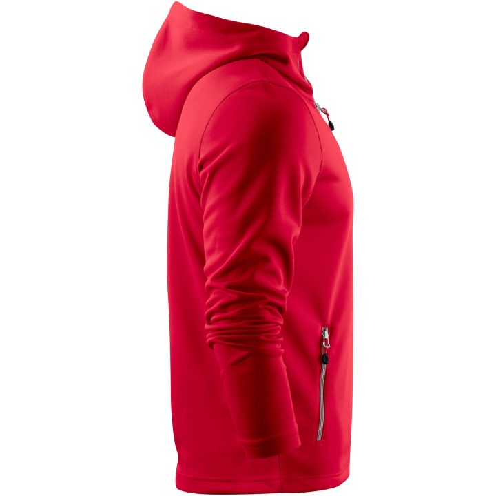 Hoodie Layback Röd Printer RED s – billede 8