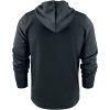 Hoodie Layback Svart Printer RED s – miniature 2