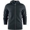 Hoodie Layback Svart Printer RED s – miniature 1