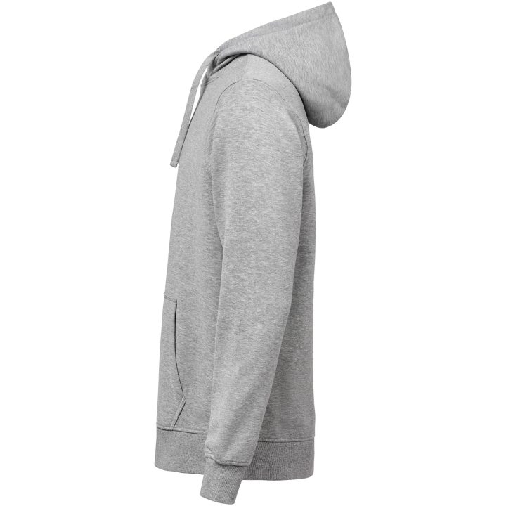 Hoodie Regular Fit Gråmelerad Untagged Movement – billede 4