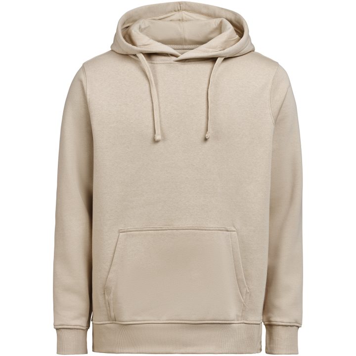 Hoodie Regular Fit Latte Untagged Movement – billede 2