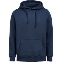Hoodie Regular Fit Marinblå Untagged Movement