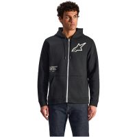 Hoodie Transverse Svart/Röd, XL Alpinestars