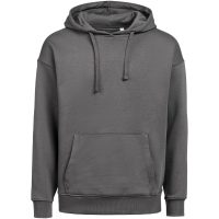 Hoodie UM Loose Fit Kolgrå Untagged Movement