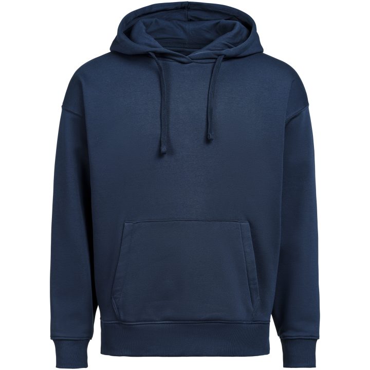 Hoodie UM Loose Fit Marinblå Untagged Movement – billede 3