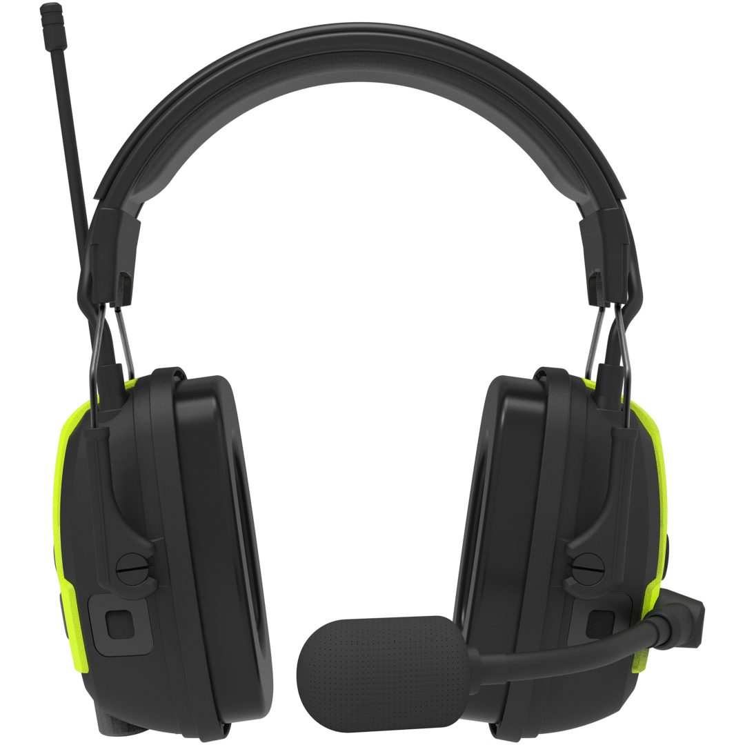 Høreværn Freebird PRO X Sort/Fluorescerende Gul Guardio – billede 3