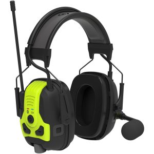 Høreværn Freebird PRO X Sort/Fluorescerende Gul Guardio