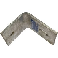 Hörnjärn 130 x 110 x 8mm varmförzinkat stål Qvarken