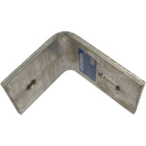 Hörnjärn 130 x 110 x 8mm varmförzinkat stål Qvarken