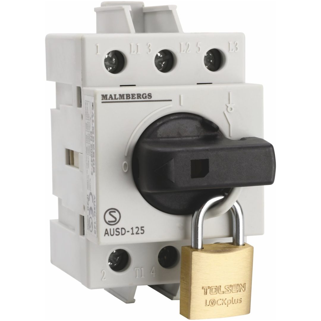 Hovedafbryder 125A, 3 mod MALMBERGS – billede 2