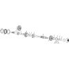 Hovedakselkomponent 4-gears Standard Ratio ANDREWS – miniature 2