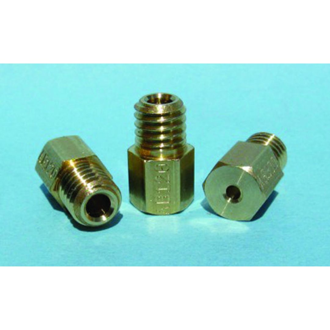 Hoveddyse sæt A-bax Precision Mikuni-style Sort/guld EBC