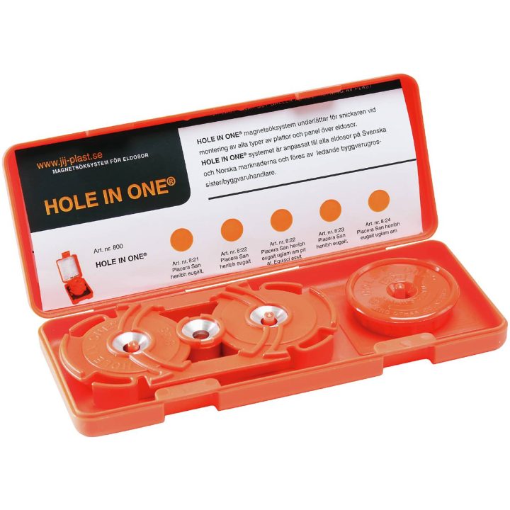 Hulsøger Hole In One 1 1/2 JIJ-PLAST DOSINDSATS APPAR.DÅSE 8:22/8:27 – billede 2