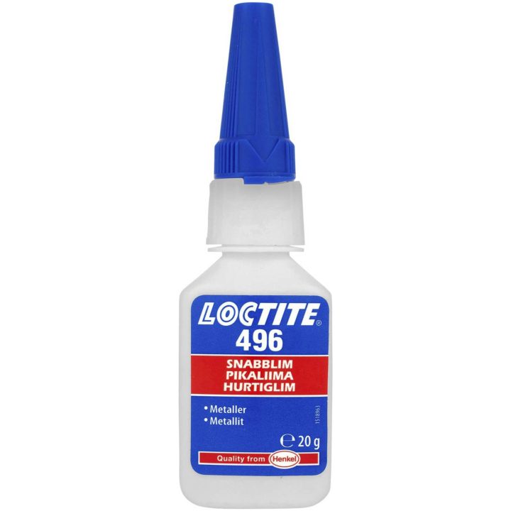 Hurtiglim metal Standard 496 LOCTITE LIM HURTIG STANDARD 496 20G – billede 2