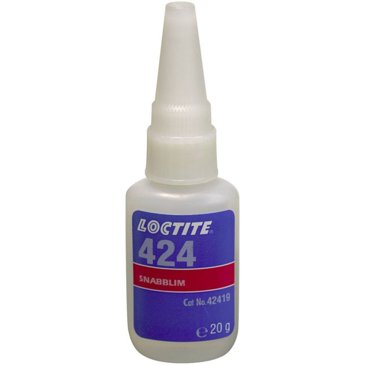 Hurtiglim Plast Gummi 424 LOCTITE SEKUNDLIM PLAST/GUMMI 20G 424 – billede 2