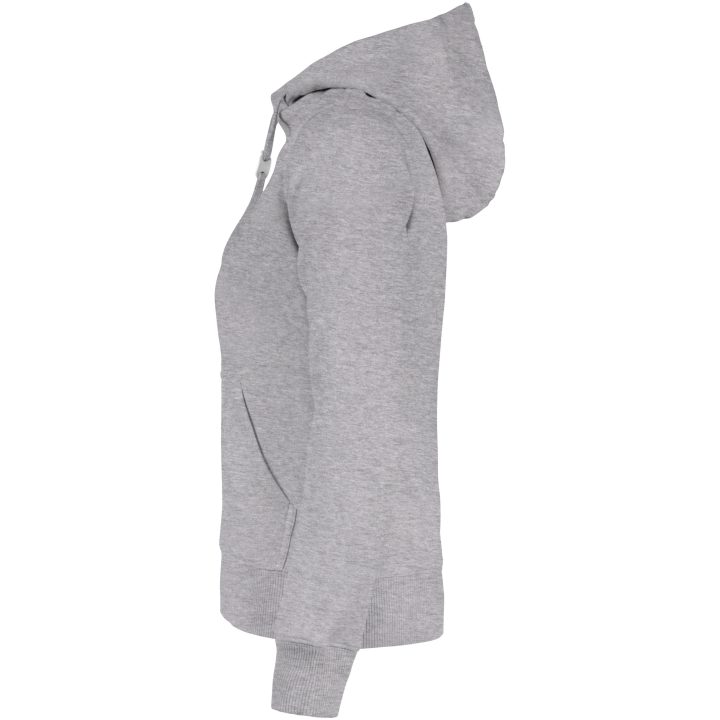 Huvtröja Dam Fastpitch Gråmelerad Printer Essentials 3XL – billede 4