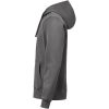 Huvtröja Full Zip Regular Fit Kolgrå Untagged Movement – miniature 2