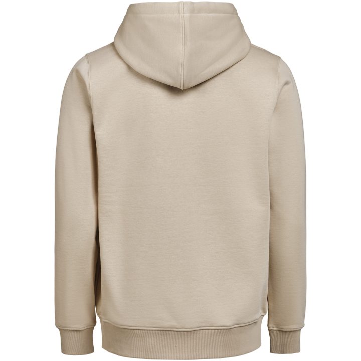 Huvtröja Full Zip Regular Fit Latte Untagged Movement – billede 3