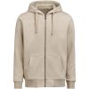Huvtröja Full Zip Regular Fit Latte Untagged Movement – miniature 1