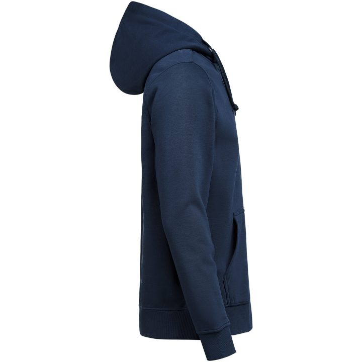 Huvtröja Full Zip Regular Fit Marinblå Untagged Movement – billede 2