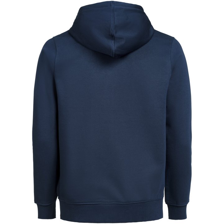 Huvtröja Full Zip Regular Fit Marinblå Untagged Movement – billede 3