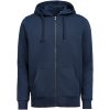 Huvtröja Full Zip Regular Fit Marinblå Untagged Movement – miniature 1