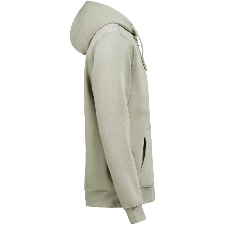 Huvtröja Full Zip Regular Fit Salvia Untagged Movement – billede 4