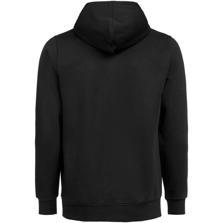 Huvtröja Full Zip Regular Fit Svart Untagged Movement – billede 2