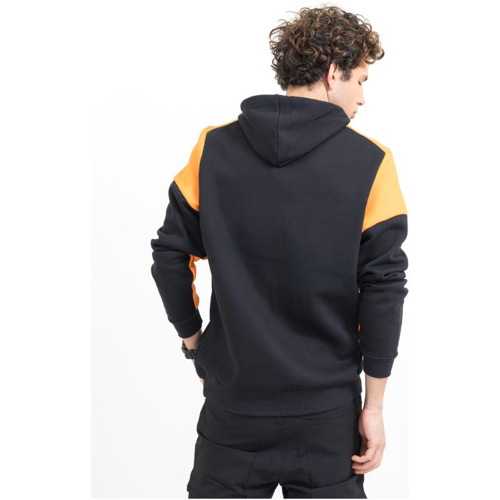 Huvtröja Prime Svart/orange Printer PRIME XS – billede 3