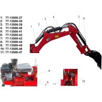 Hydraulslang Retur 77-13500 Bronco