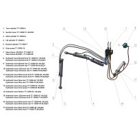 Hydraulslang Sväng Bakre 77-13000 08.2022-> Bronco