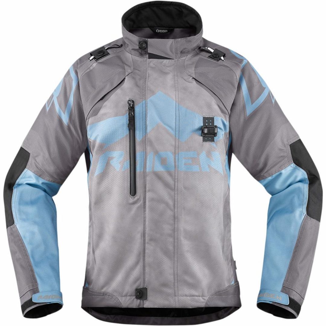 Icon MC-jakke DAM DKR Grå ICON Medium