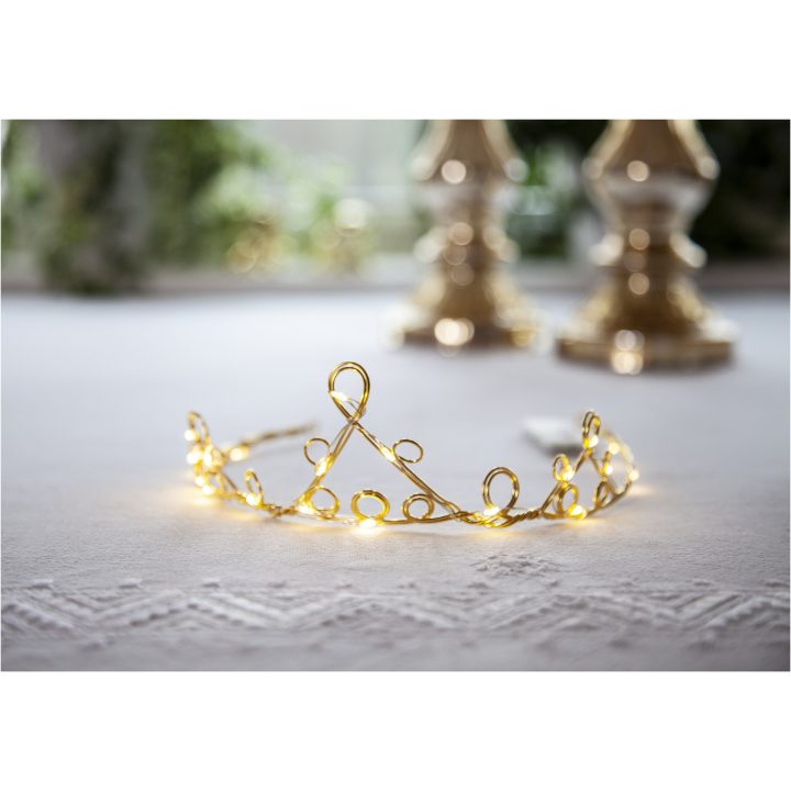 Indendørsdekoration Diadem Messing Star Trading – billede 11