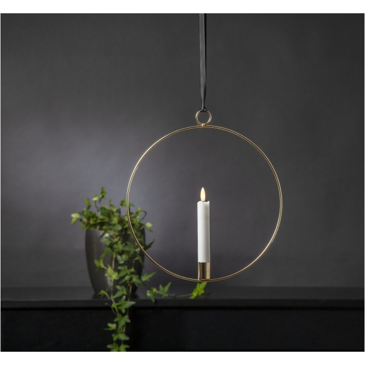 Indendørsdekoration Flamme Ring Messing Star Trading – billede 11