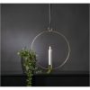 Indendørsdekoration Flamme Ring Messing Star Trading – miniature 5